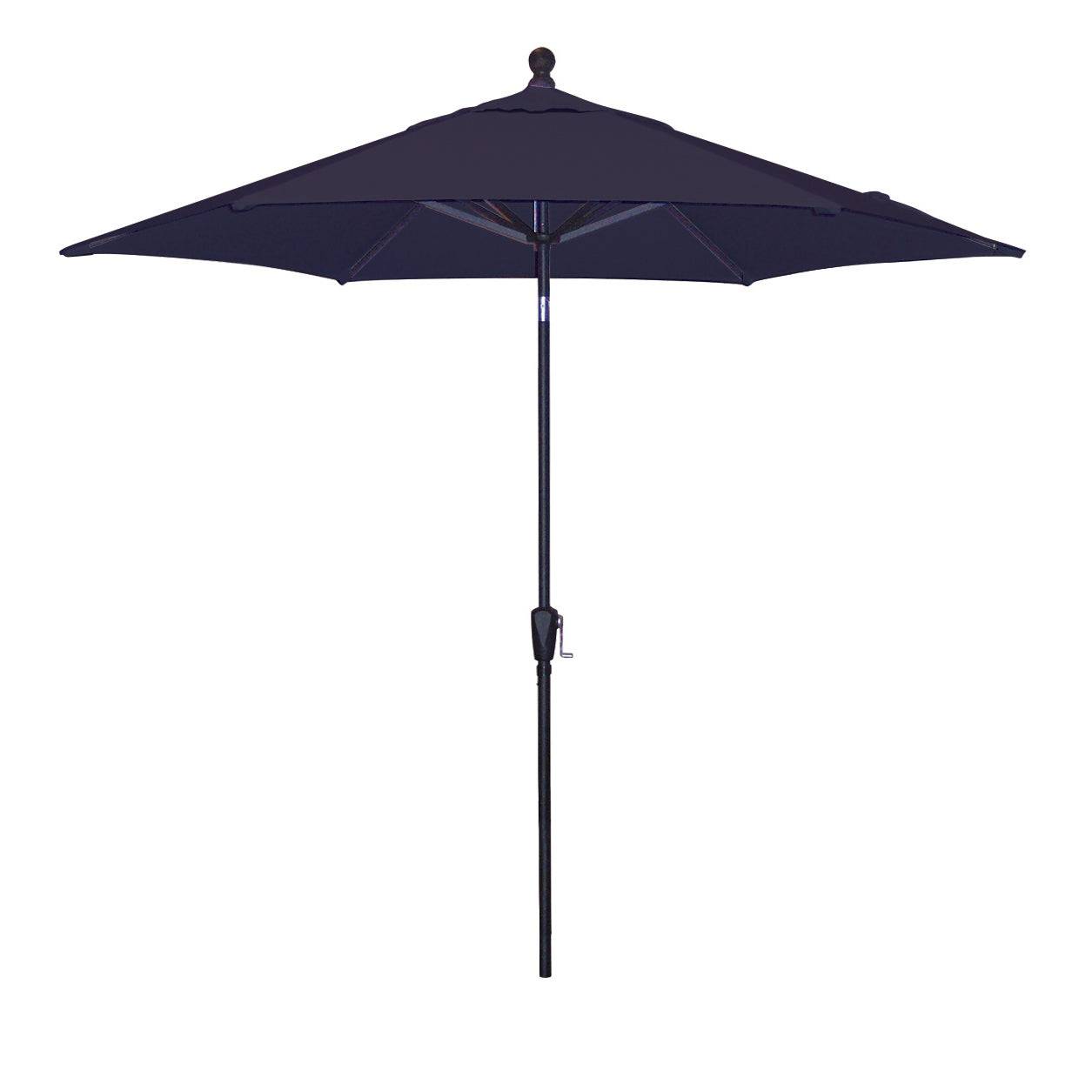 9' Push Button Tilt Umbrella - Navy - WaterTrendsStore