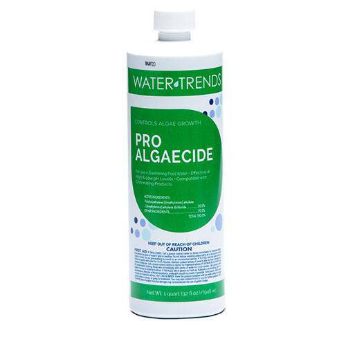 1 Quart Of Non Foaming WATER TRENDS Pro Algaecide 30% - WaterTrendsStore - 534