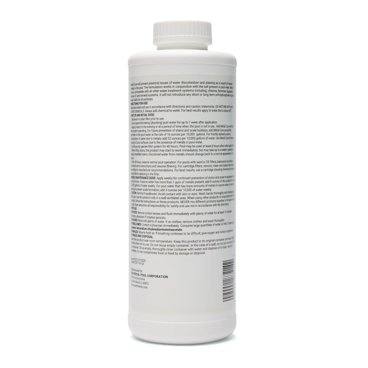 1 Quart Of WATER TRENDS Metal Cure - WaterTrendsStore - 3074