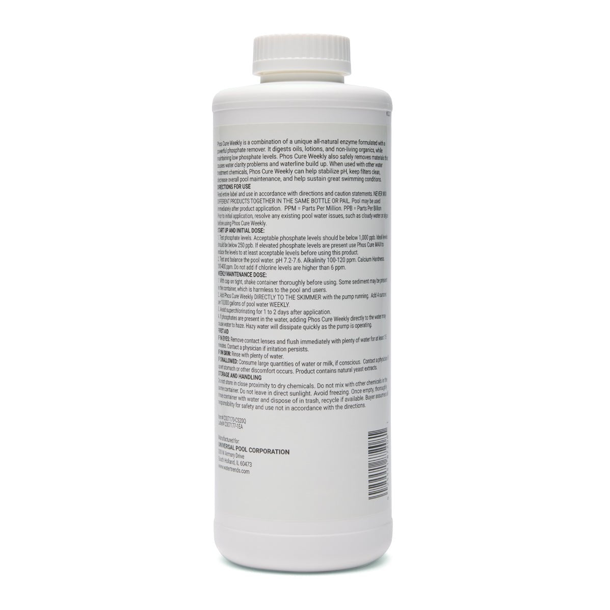 1 Quart Of WATER TRENDS Phos Cure Weekly - WaterTrendsStore - 3077