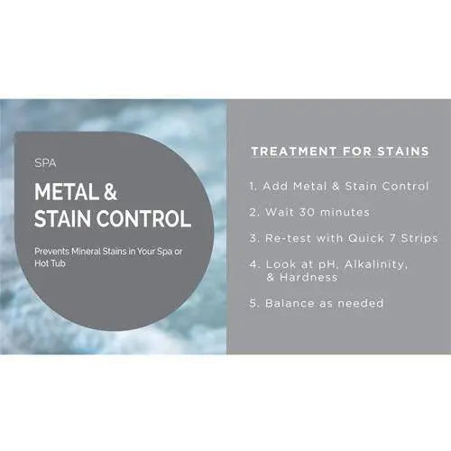 1 Quart Of Water Trends Spa Metal Control - WaterTrendsStore - 590