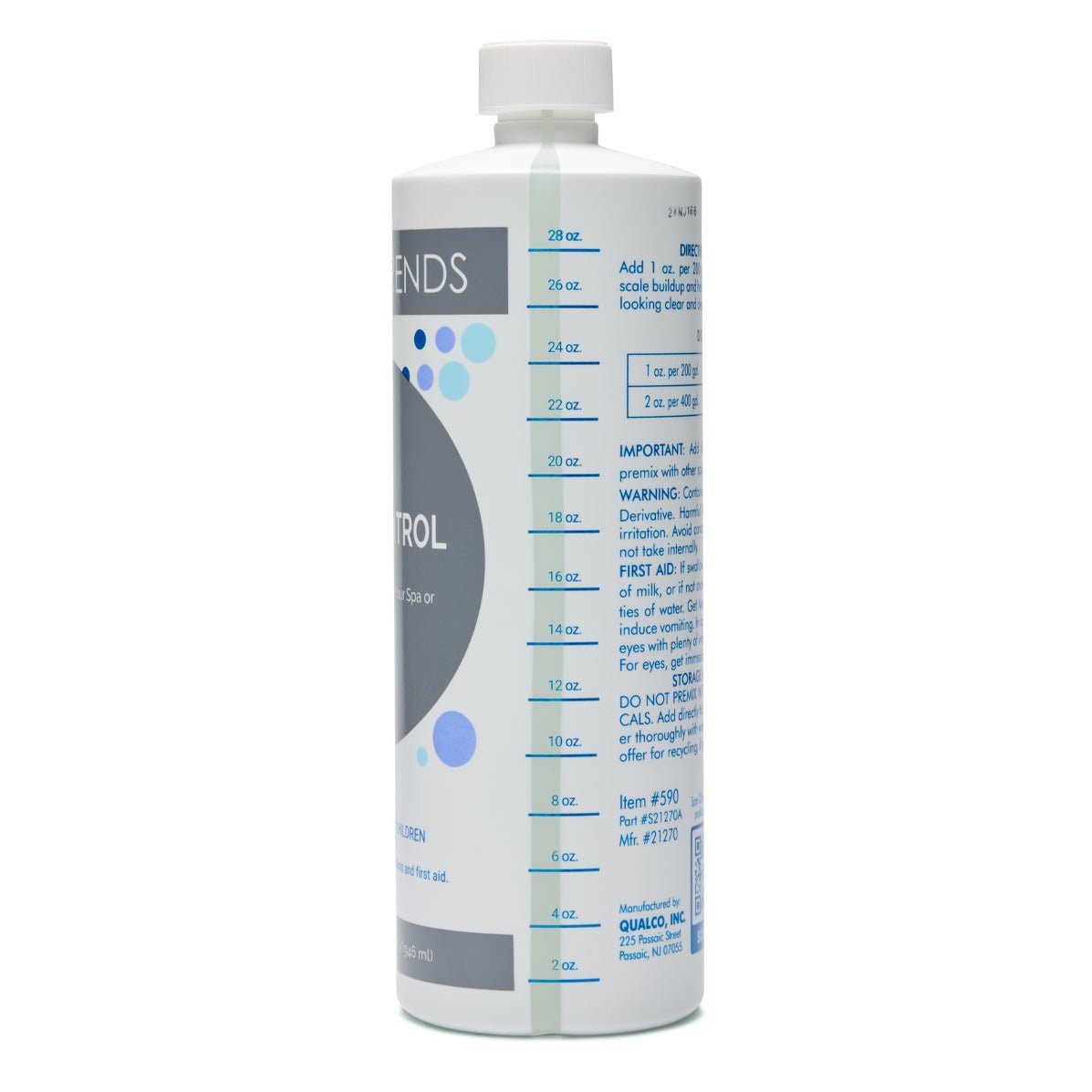 1 Quart Of WATER TRENDS Spa Metal & Stain Control - WaterTrendsStore - 590