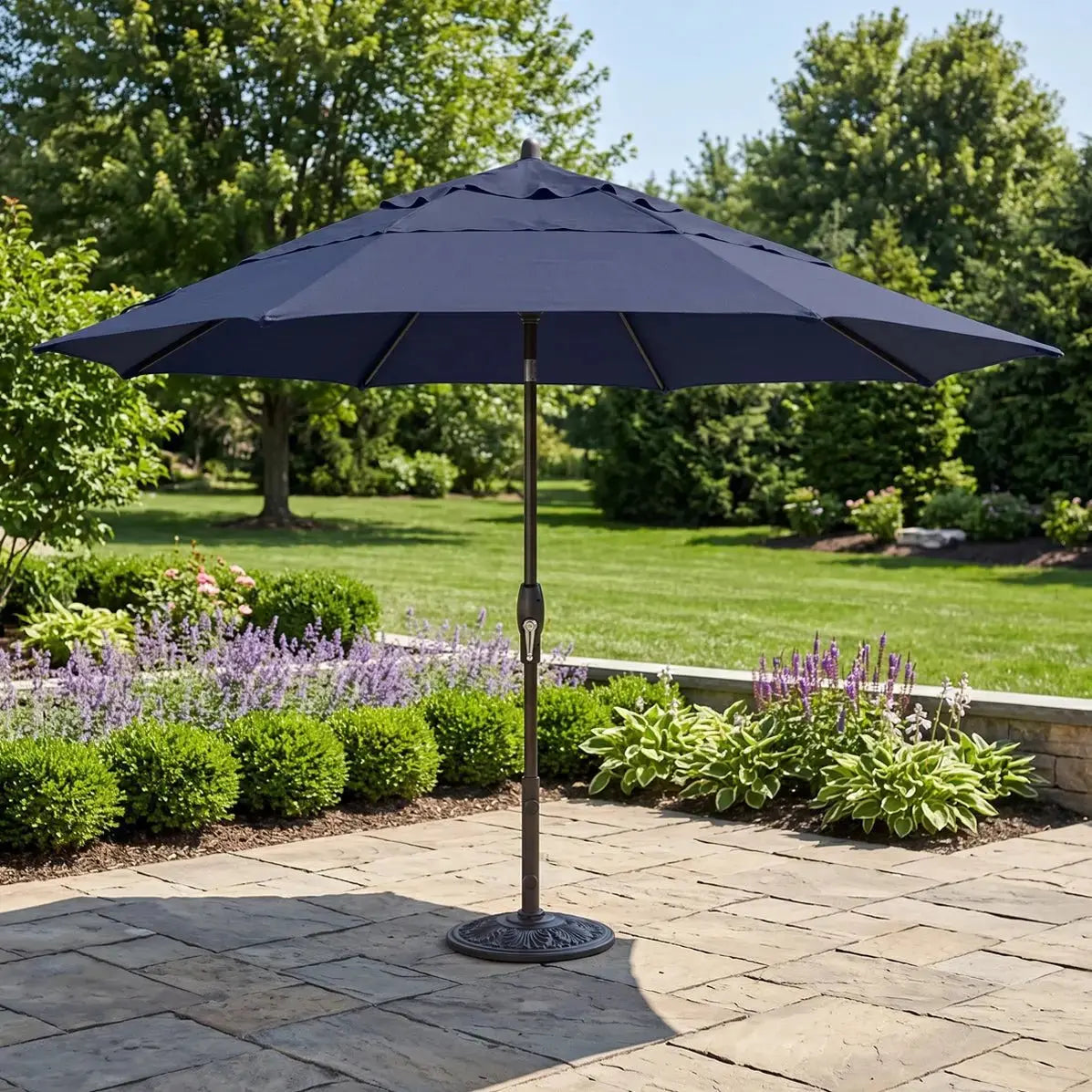 11' Classic Umbrella - Navy - WaterTrendsStore - 10647