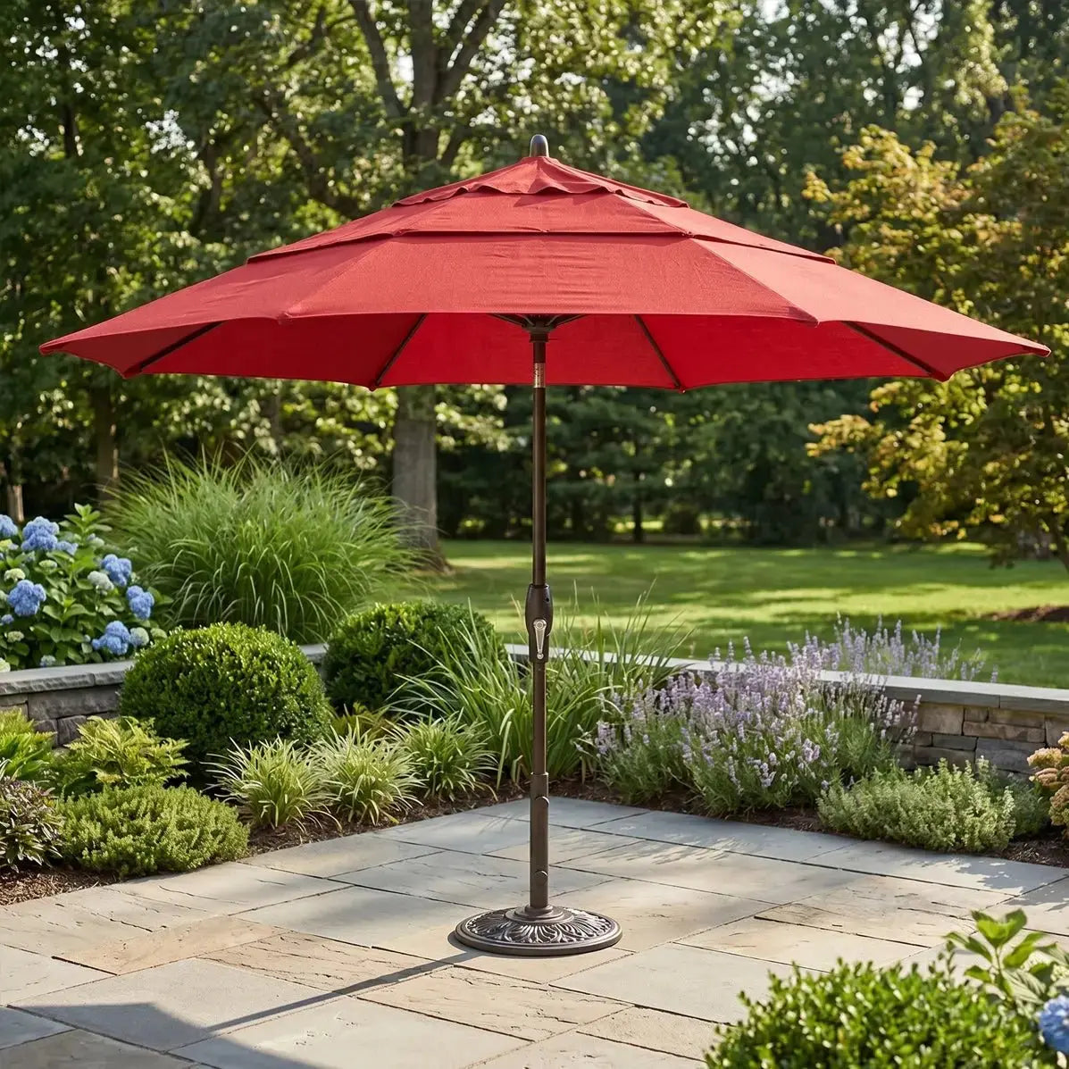 11' Classic Umbrella - Red - WaterTrendsStore - 11372