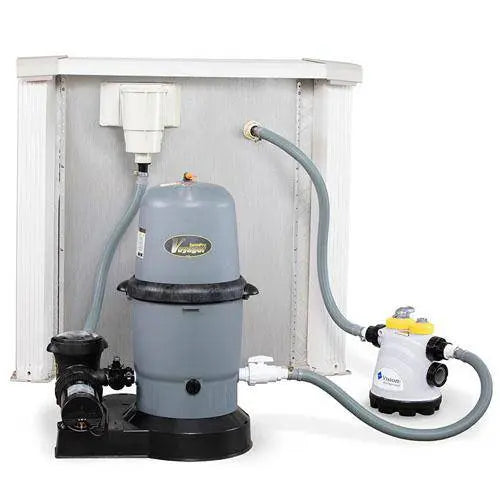 110 Swimpro Element Filter W/ Tank, Base, Cartridge, Fittings, & Hoses - WaterTrendsStore - 9910
