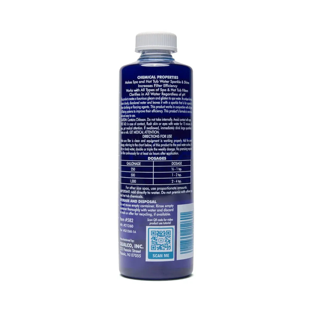 16 oz. Of WATER TRENDS Spa 5 - in - 1 Clarifier - WaterTrendsStore - 582