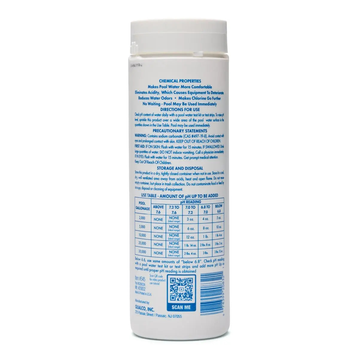 2 lbs. Of WATER TRENDS pH Up - WaterTrendsStore - 545