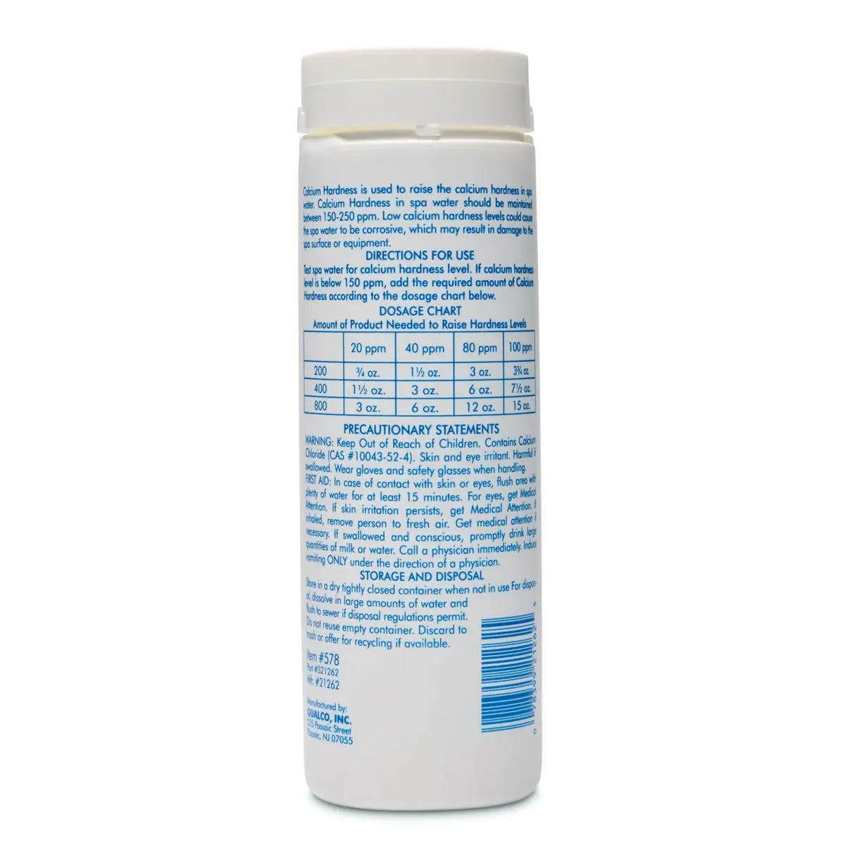 2 lbs. Of WATER TRENDS Spa Calcium Hardness - WaterTrendsStore - 578
