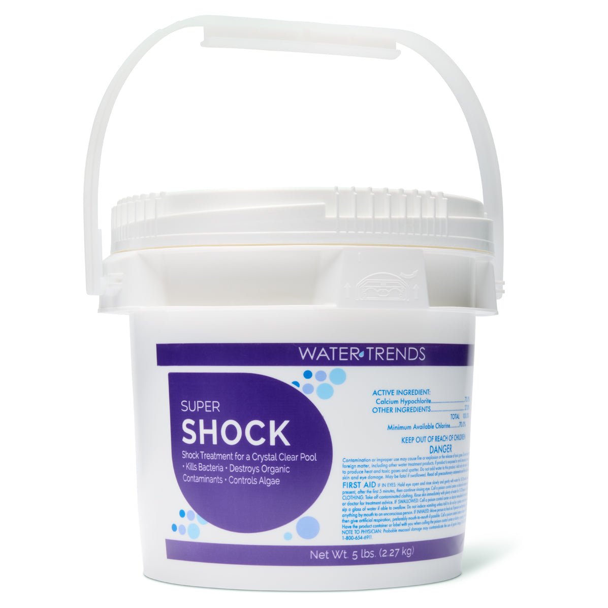5 lbs. Of WATER TRENDS 73% Super Shock - WaterTrendsStore - 504