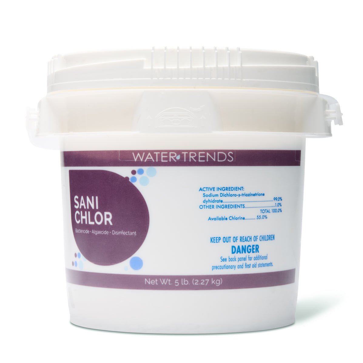 5 lbs. Of WATER TRENDS Sani Chlorine - WaterTrendsStore - 580