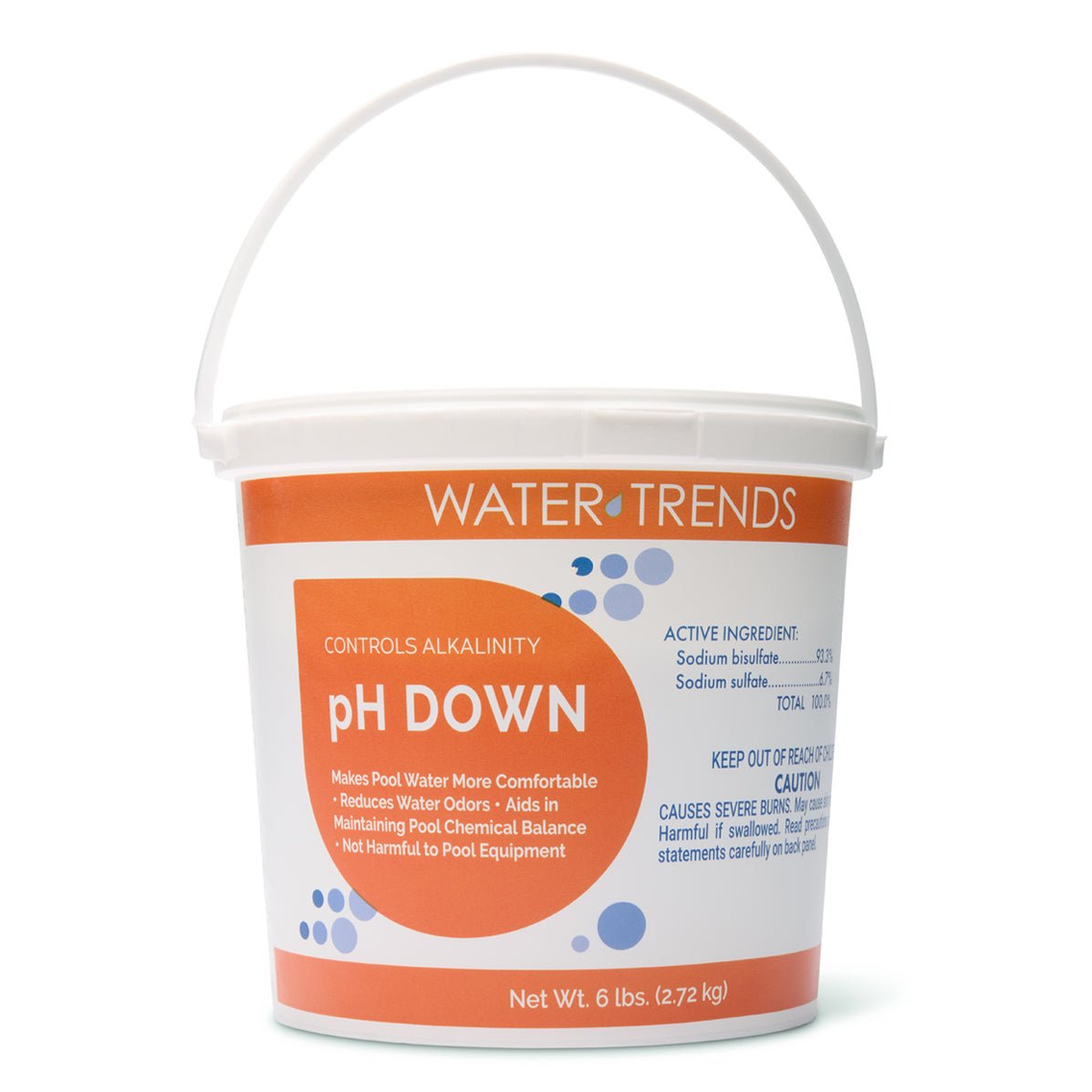 6 lbs. Of WATER TRENDS pH Down - WaterTrendsStore - 554