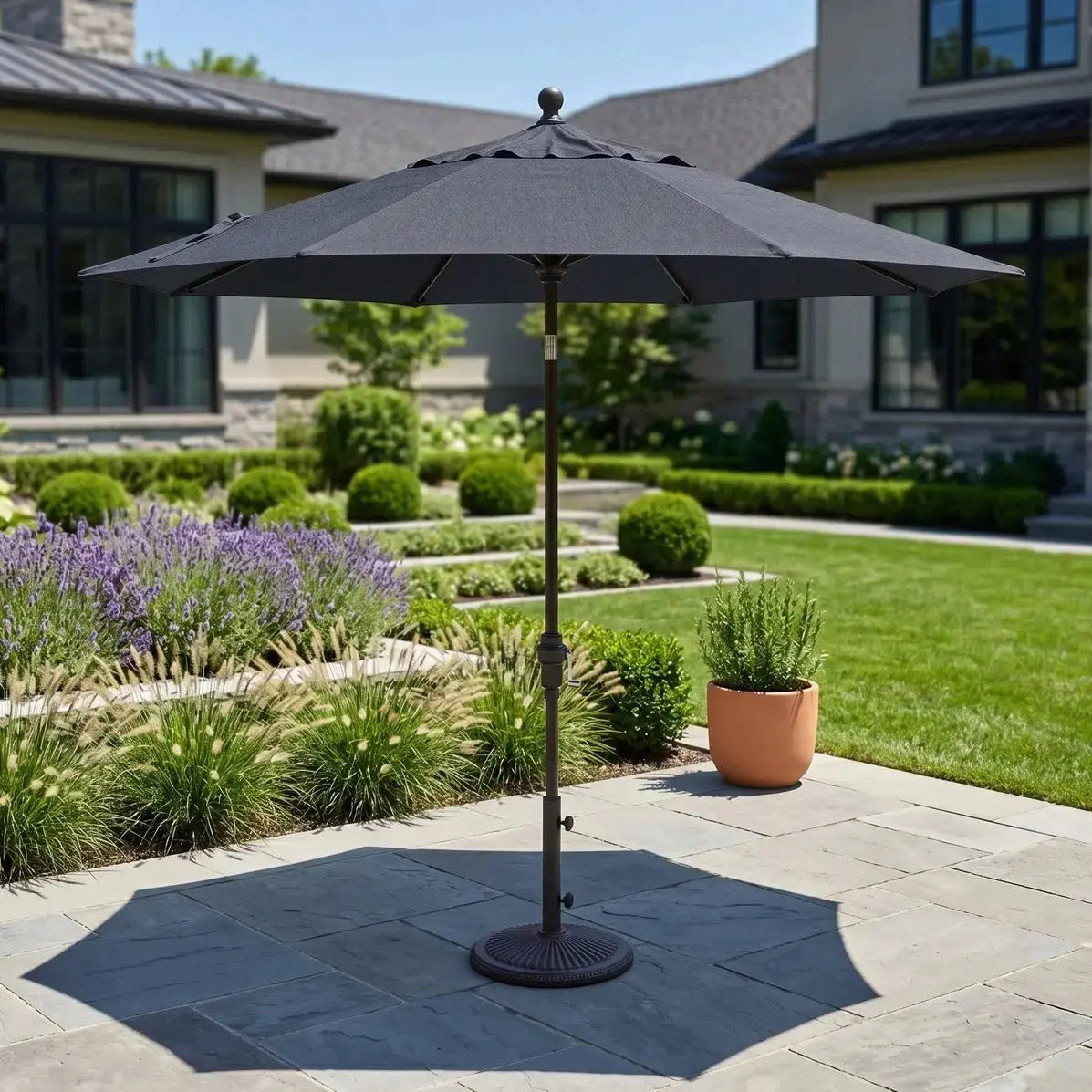 9' Classic Umbrella - Navy - WaterTrendsStore - 10588