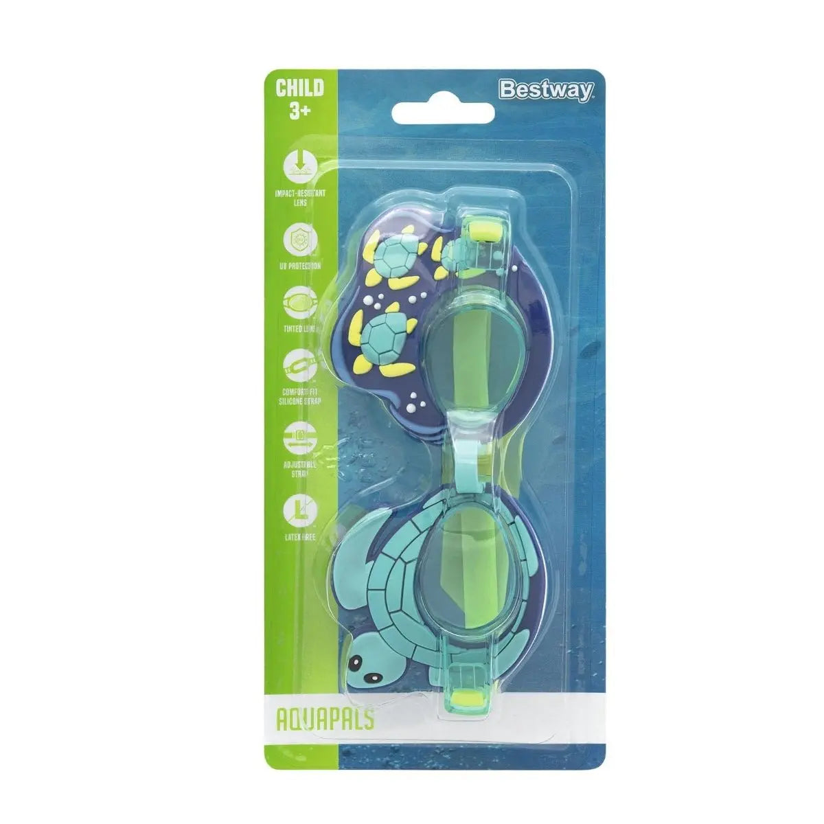 Aqua Pals Goggles - WaterTrendsStore - Turtle - 3152