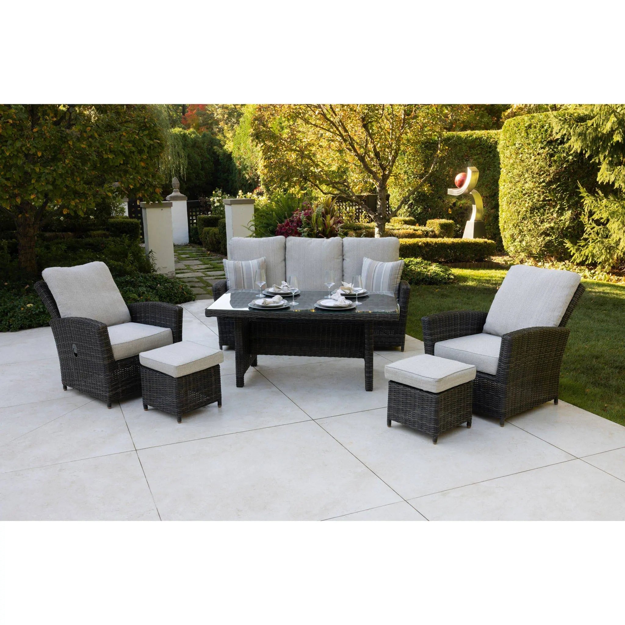 Asher 6 Piece Reclining Sofa Group - WaterTrendsStore - 17448