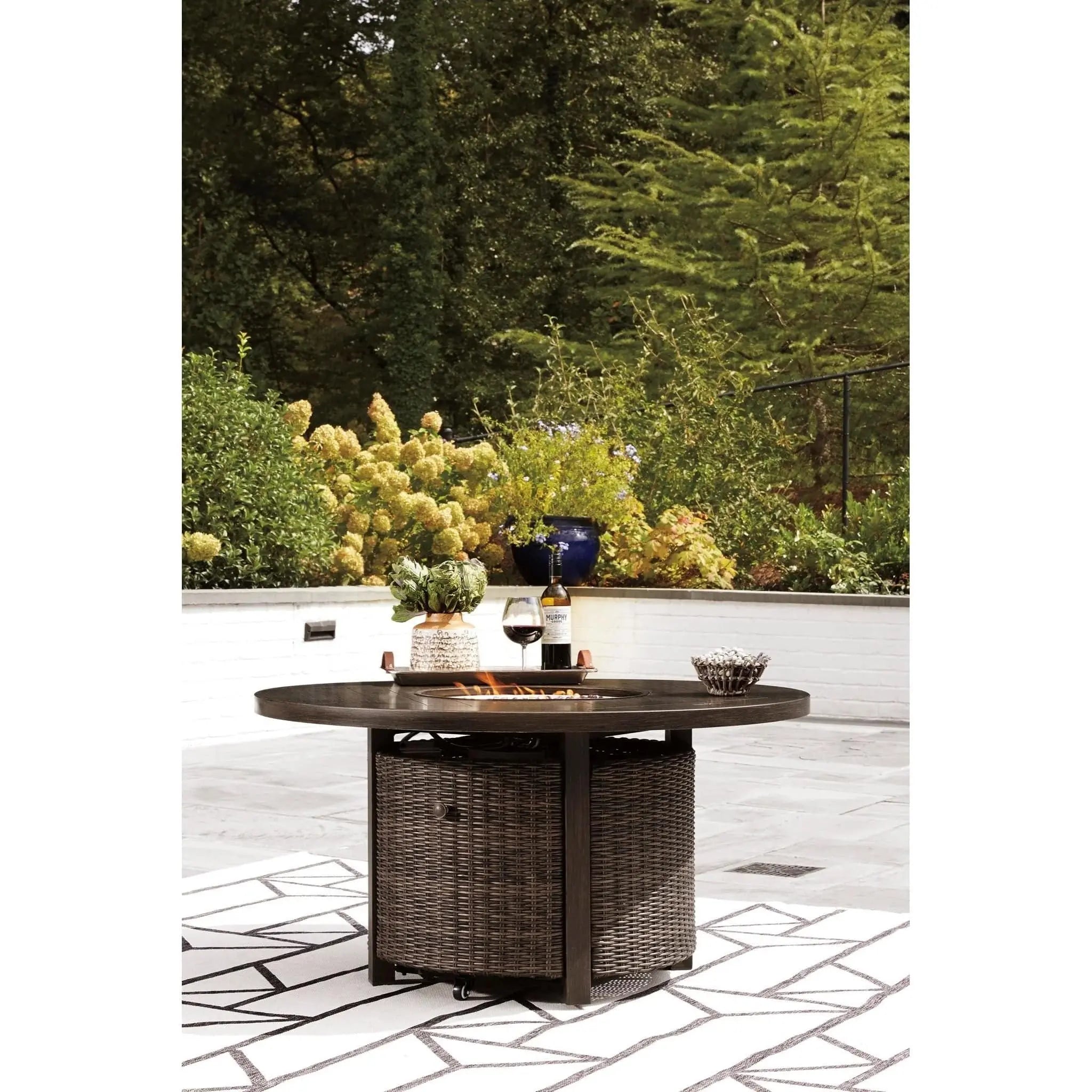 Bayfield 5 Piece Firepit Chat Group - WaterTrendsStore - 84877