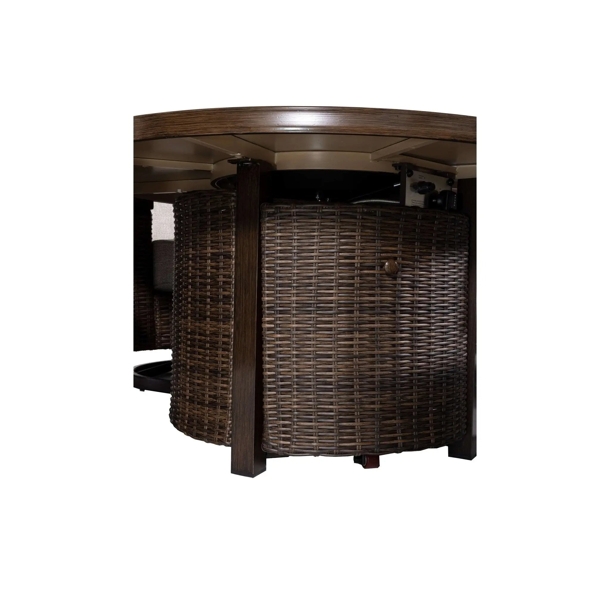 Bayfield 5 Piece Firepit Chat Group - WaterTrendsStore - 84877