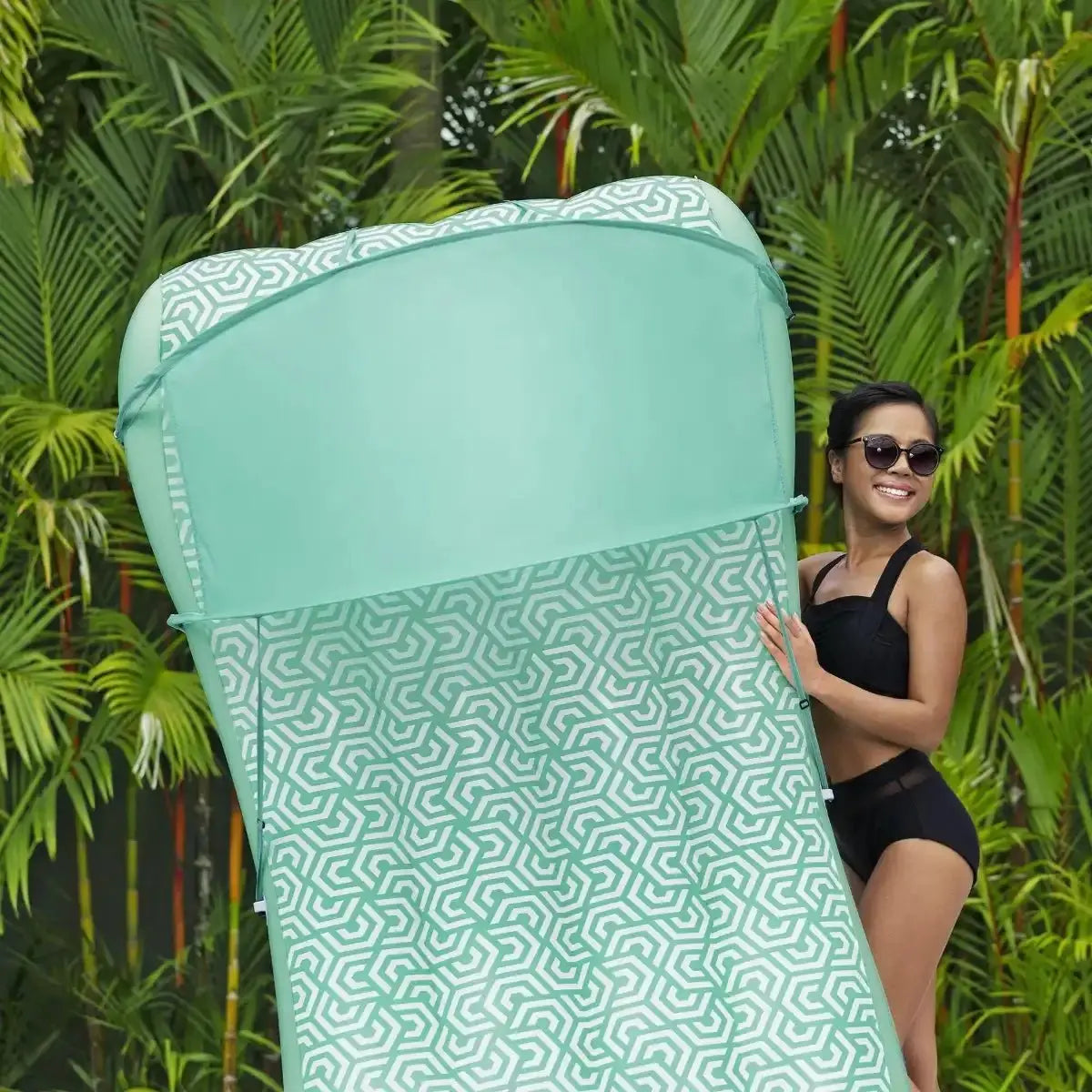 Comfy Chill Shaded Inflatable Lounge - WaterTrendsStore - 3148