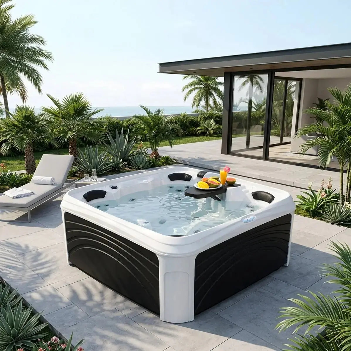 Dreammaker Cabana 2500L - WaterTrendsStore - Sahara Diamond Spa with Coffee Panels -