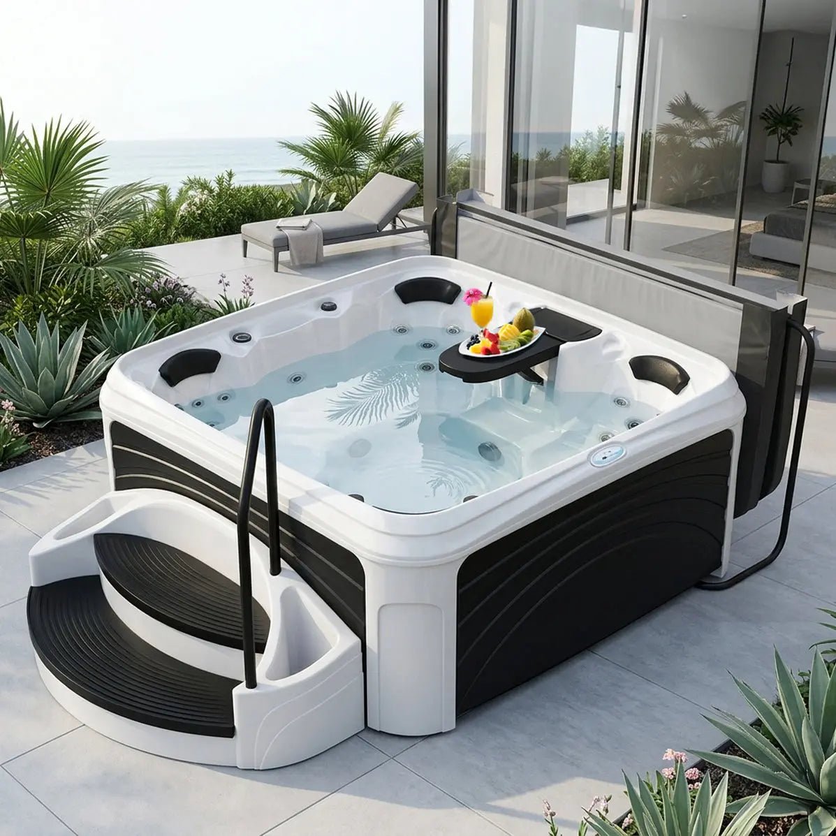 Dreammaker Cabana 2500L Suite - WaterTrendsStore - Sahara Diamond Spa with Coffee Panels -
