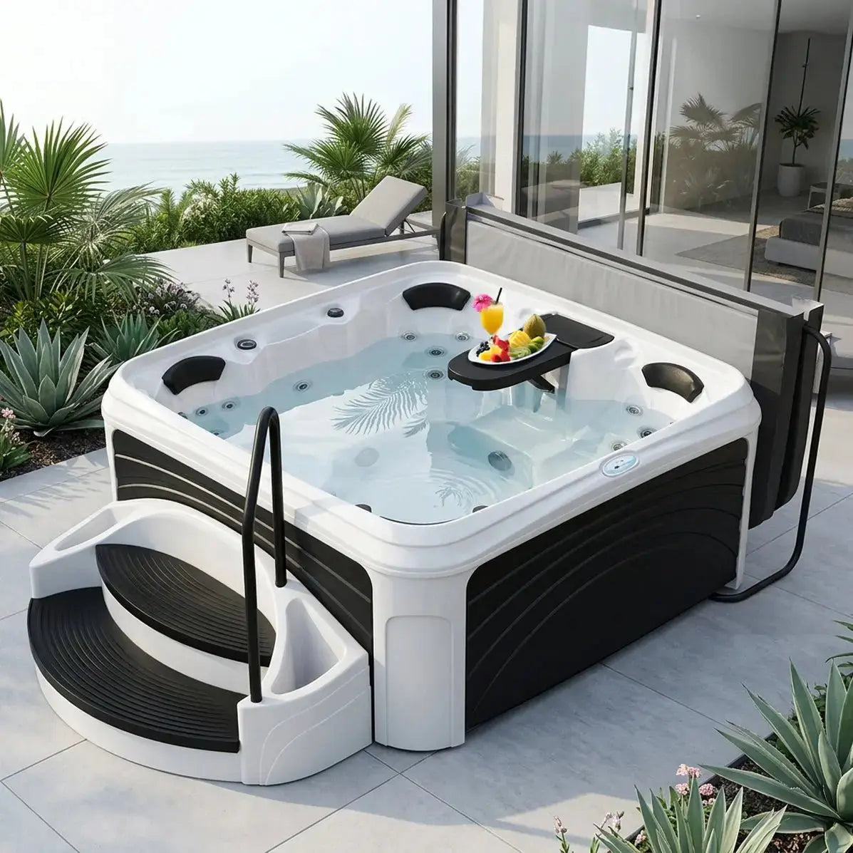 Dreammaker Cabana 2500L Suite - WaterTrendsStore - Sahara Diamond Spa with Coffee Panels -