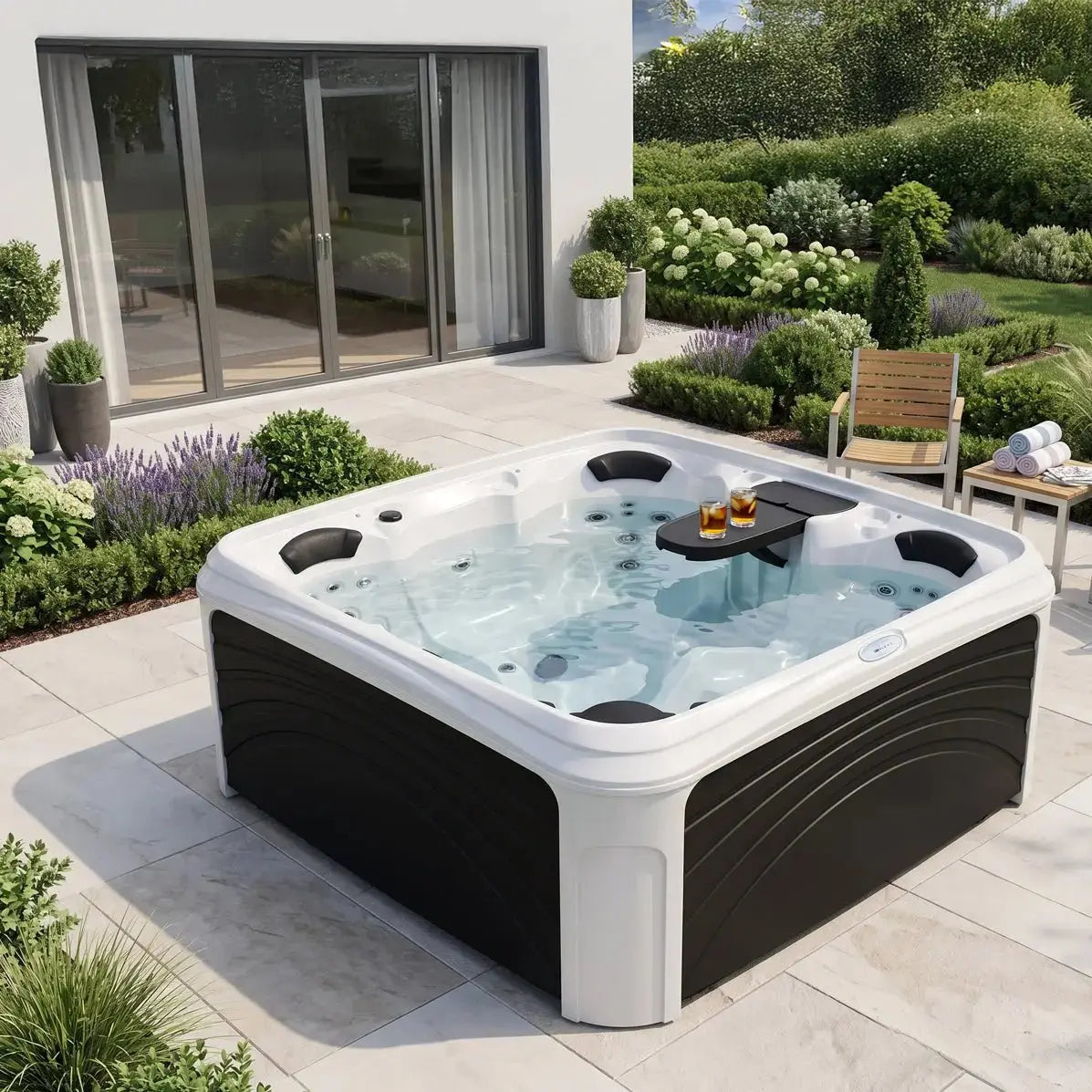 Dreammaker Cabana 3500L - WaterTrendsStore - Sahara Diamond Spa with Coffee Panels -