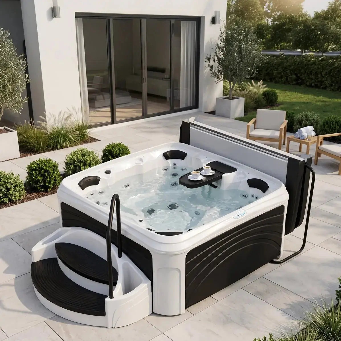 Dreammaker Cabana 3500L Suite - WaterTrendsStore - Sahara Diamond Spa with Coffee Panels -