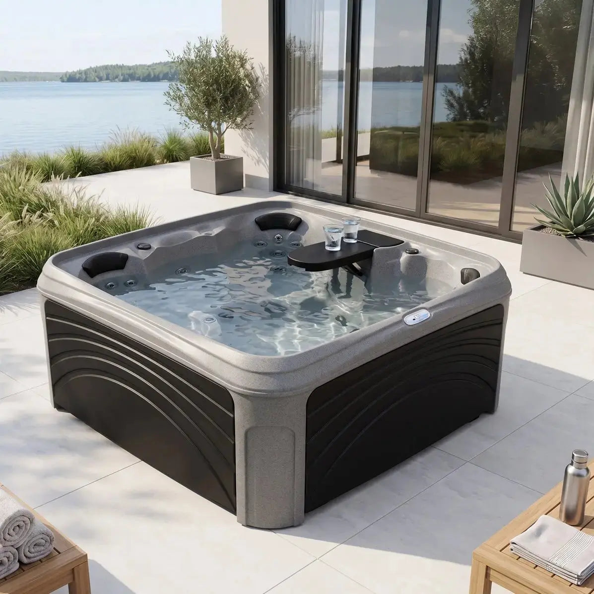 Dreammaker Cabana 3500S - WaterTrendsStore - Sahara Diamond Spa with Coffee Panels -