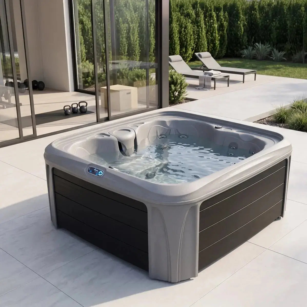 Dreammaker Comfort 2000S - WaterTrendsStore - Sahara Diamond Spa with Coffee Panels -