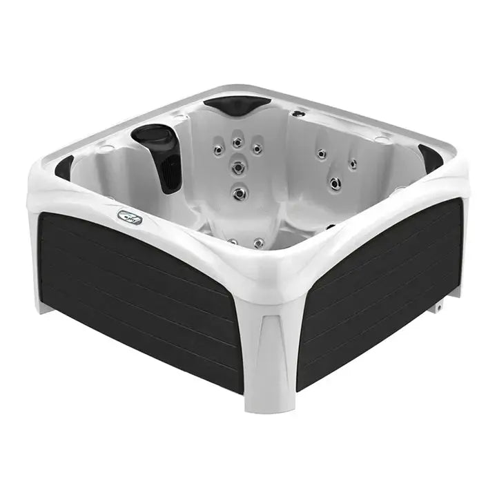Dreammaker Crossover 730S - WaterTrendsStore - White Diamond Spa with Black Panels -