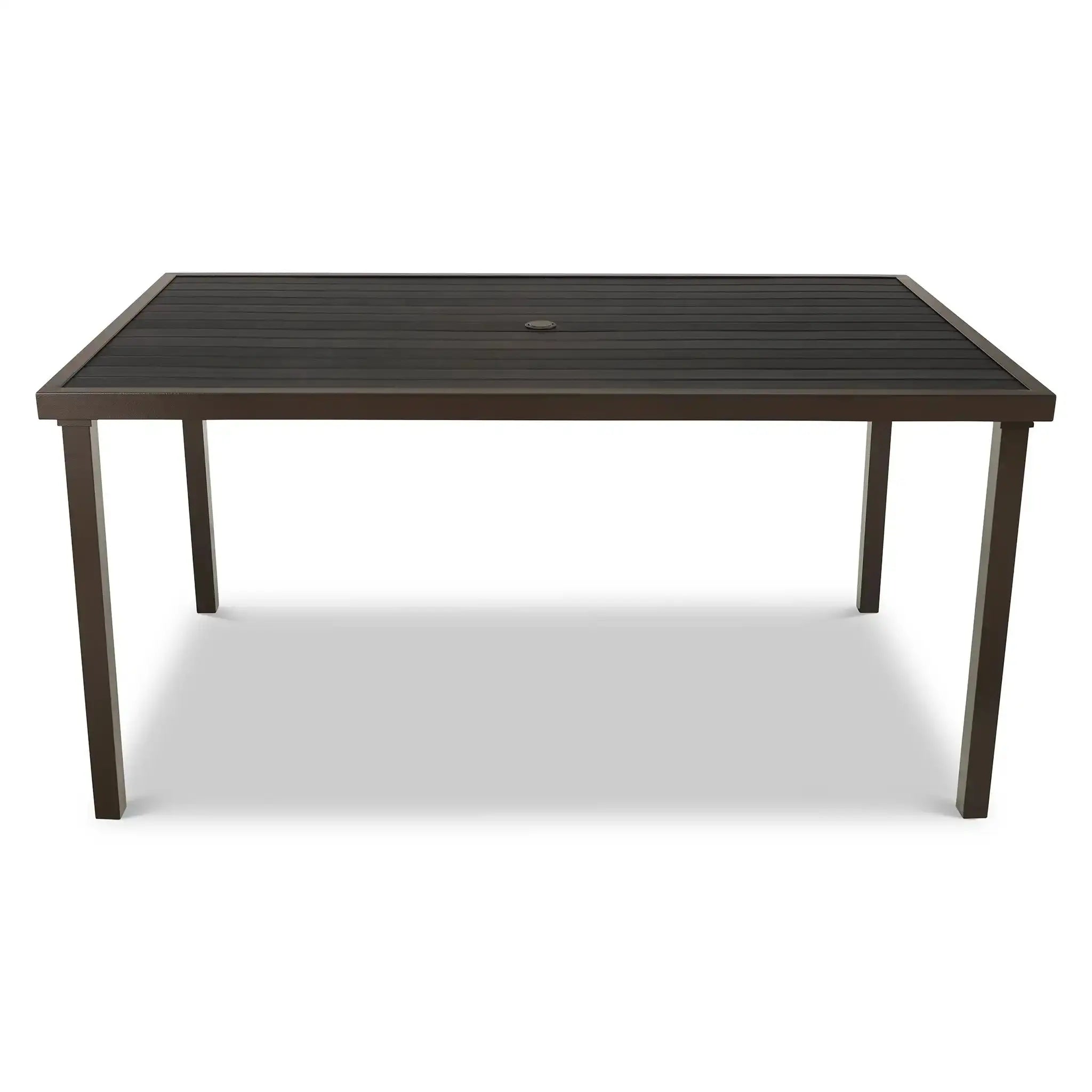 St. Kitts Woven 7 Piece Counter Height Group - Roasted Pecan - WaterTrendsStore - 85075