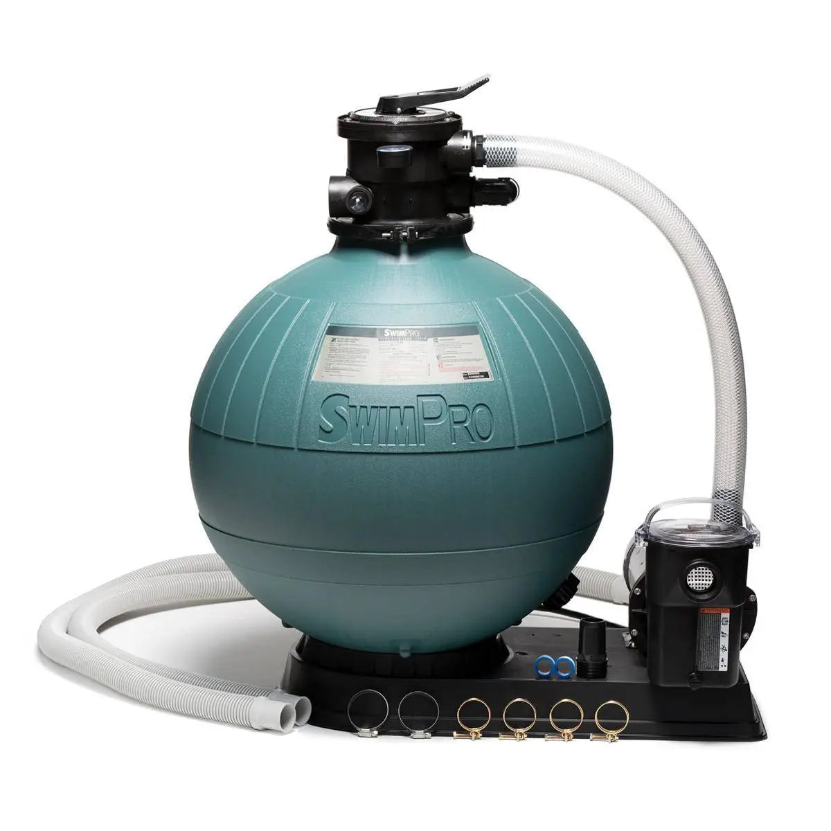Swimpro 256T W/ 1.5 HP Twist Lock Pump, Base, Fittings, & Hoses - WaterTrendsStore - 51025