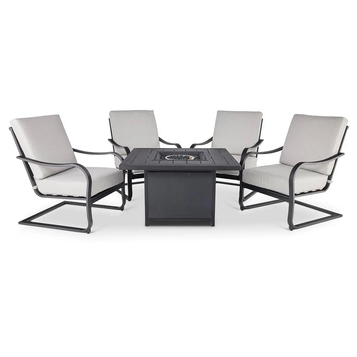 Wade 5 Piece Firepit Chat Group - WaterTrendsStore - 72280