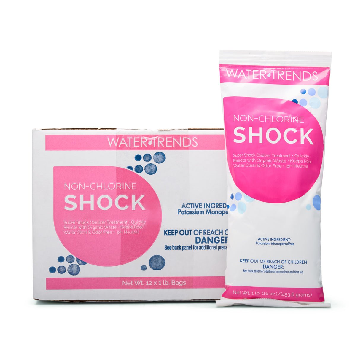 WATER TRENDS Non - Chlorine Shock (12 Pack) - WaterTrendsStore - 85229