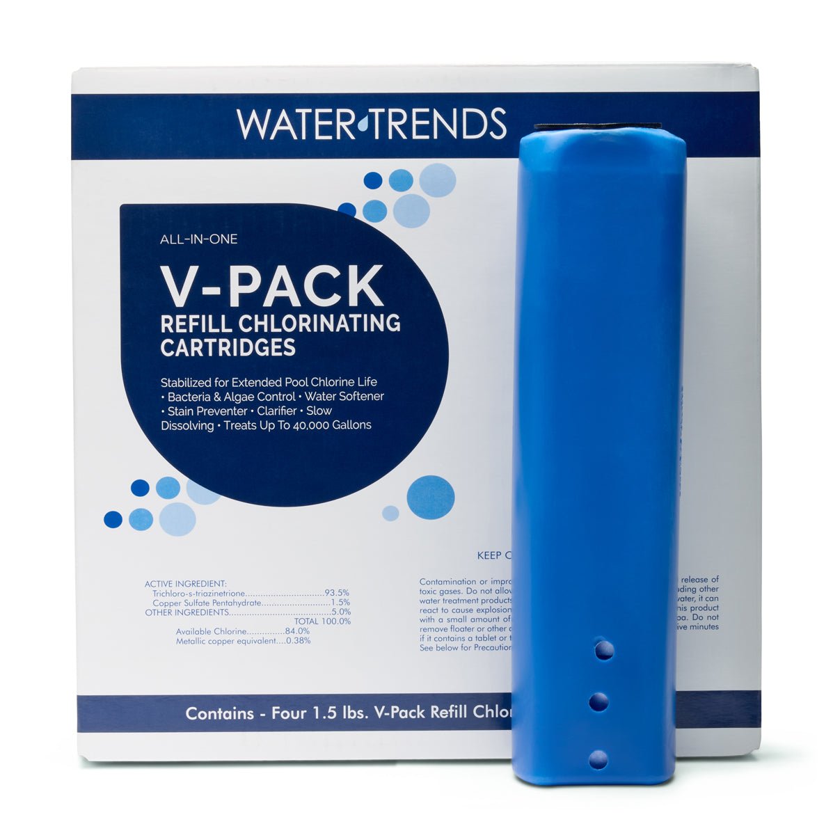 WATER TRENDS V - PACK 6 - in - 1 Power Tabs (4 Pack) - WaterTrendsStore - 576