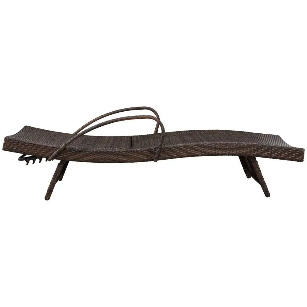 Waveland Woven Chaise Lounges (2 Pack) - WaterTrendsStore - Dark Brown - 32026