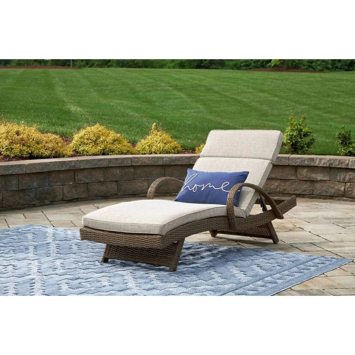 Waveland Woven Chaise Lounges (2 Pack) - WaterTrendsStore - Driftwood -