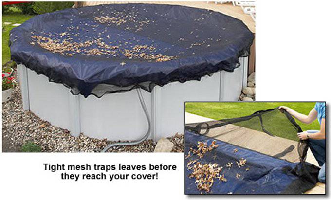 Winter Leaf Net Cover - WaterTrendsStore - 15' Round - 6571