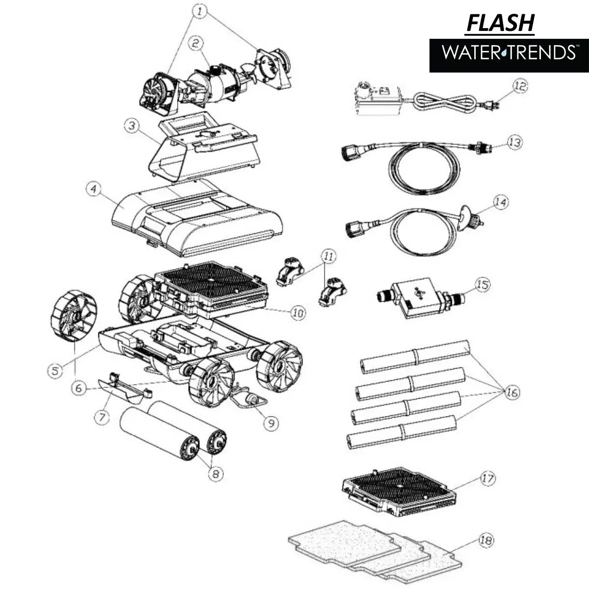 WT Flash Parts - WaterTrendsStore - 12. Power Supply - 3508