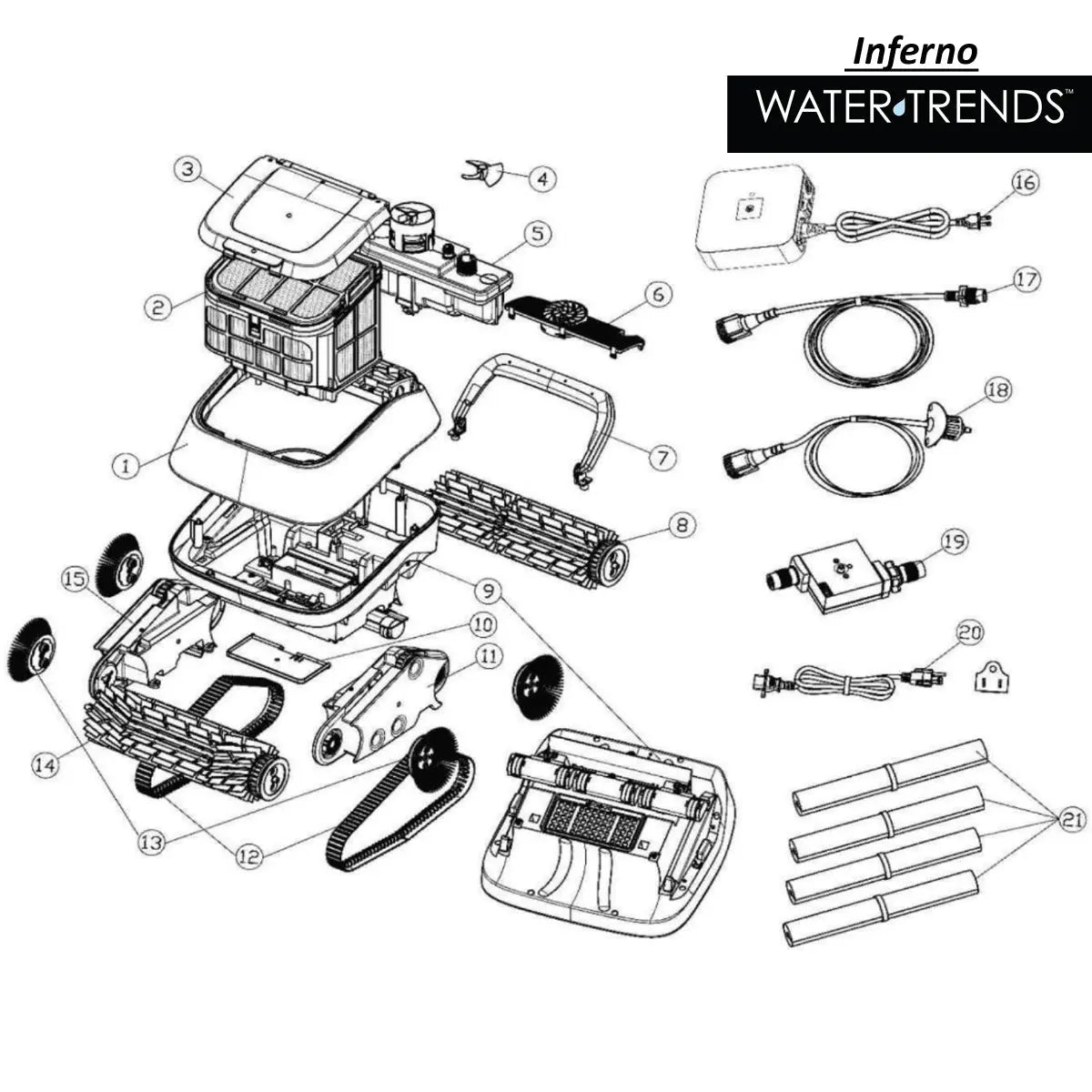WT Inferno Parts - WaterTrendsStore -