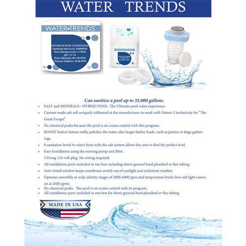 WT Salt Generator For Up To 35K Gallons - WaterTrendsStore - 4570
