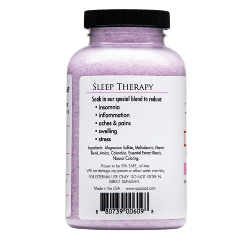 19 oz. Of Spazazz Sleep Therapy Rejuvenate Crystals - WaterTrendsStore
