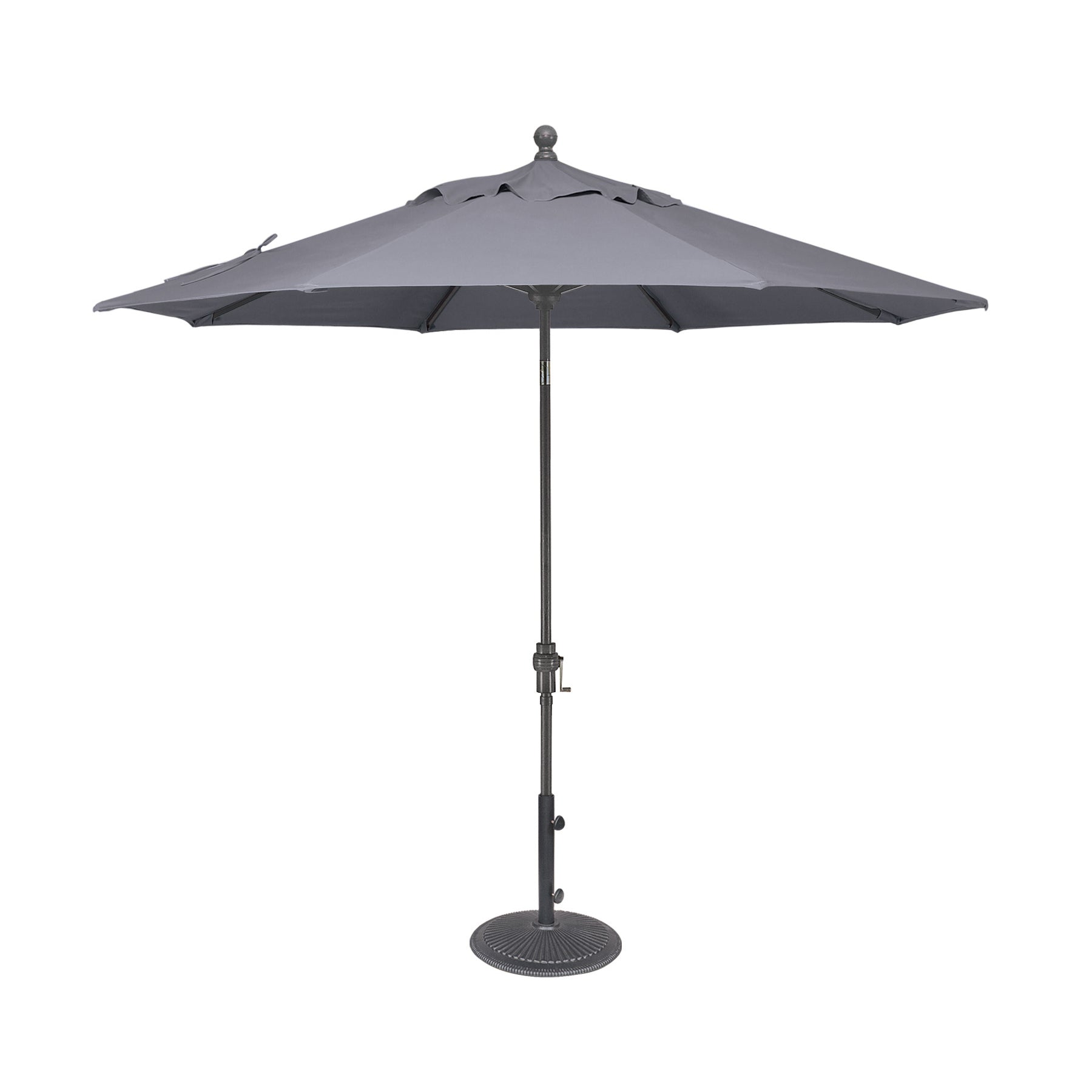 9' Classic Umbrella - Charcoal - WaterTrendsStore