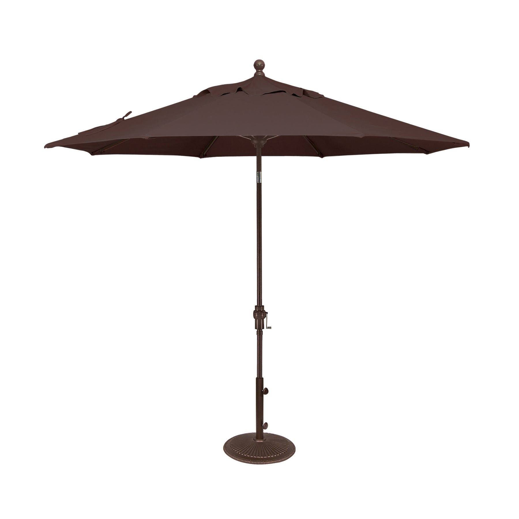 9' Classic Umbrella - Walnut - WaterTrendsStore