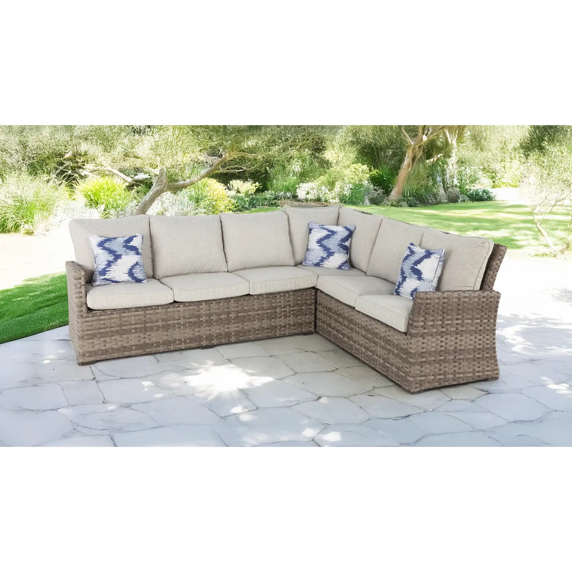 Arcadia Sectional Group - Grey - WaterTrendsStore
