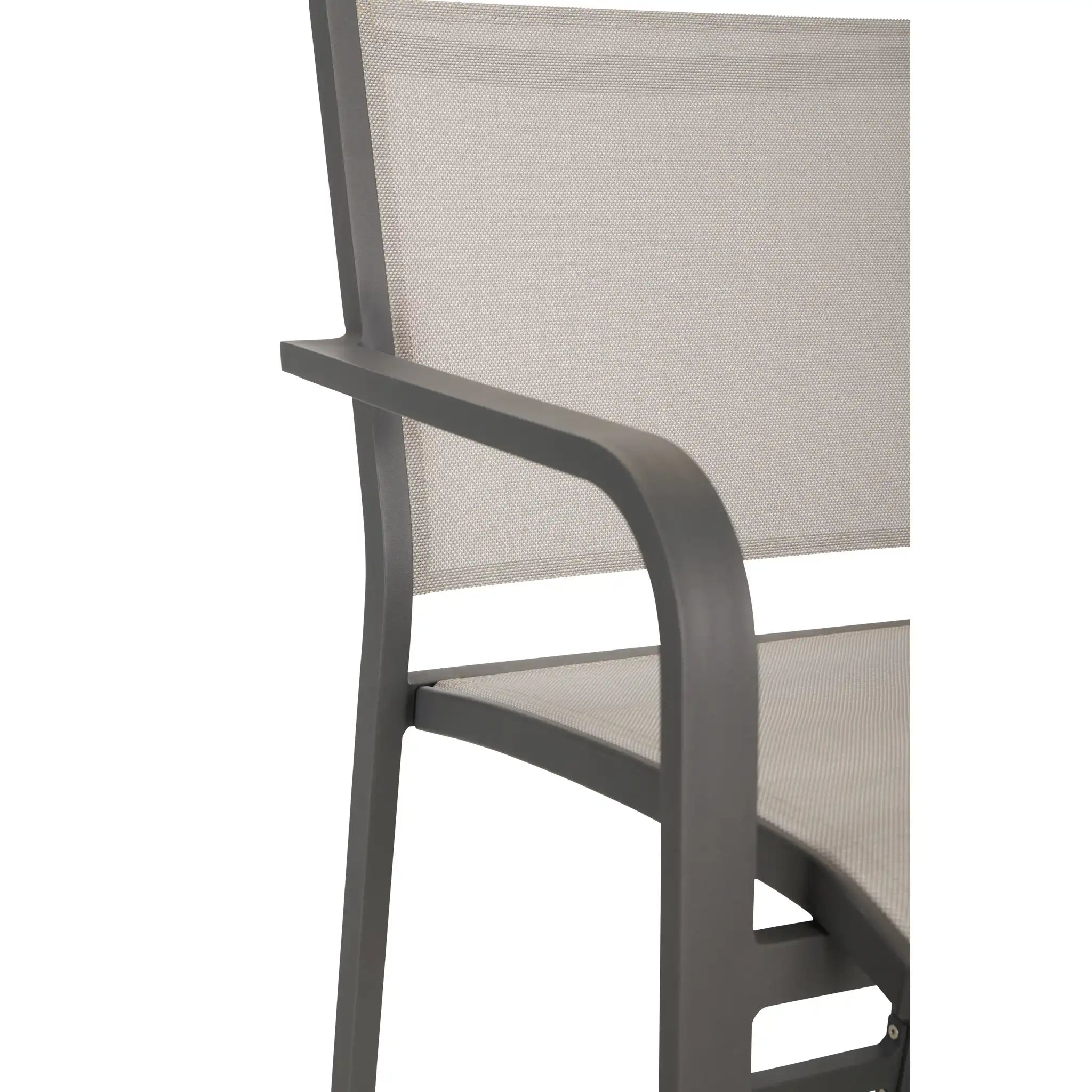 St. Kitts Sling Counter Height Stool - Graphite - WaterTrendsStore