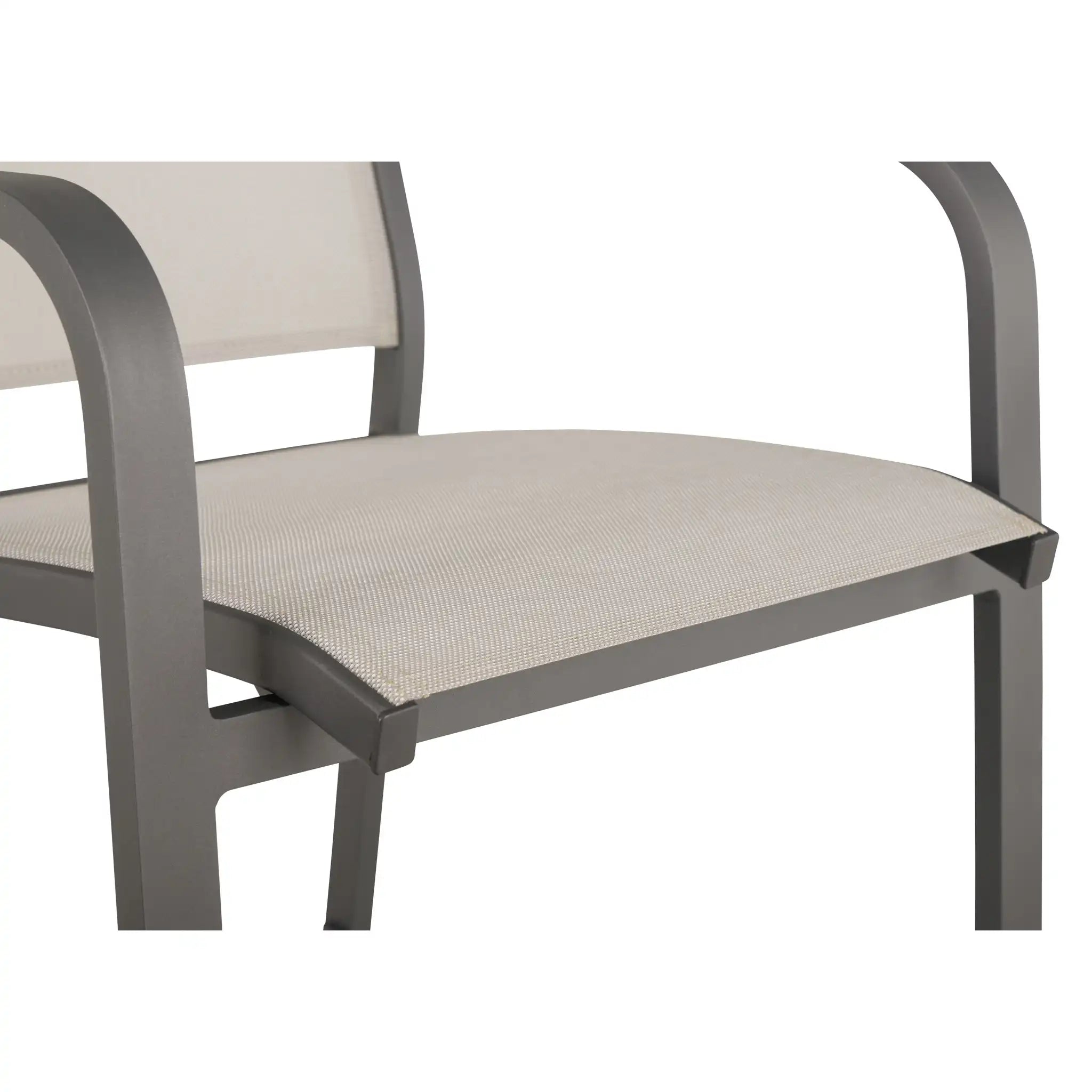 St. Kitts Sling Counter Height Stool - Graphite - WaterTrendsStore