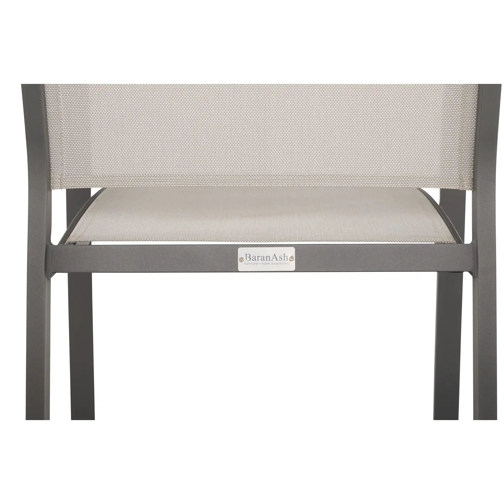 St. Kitts Sling Counter Height Stool - Graphite - WaterTrendsStore