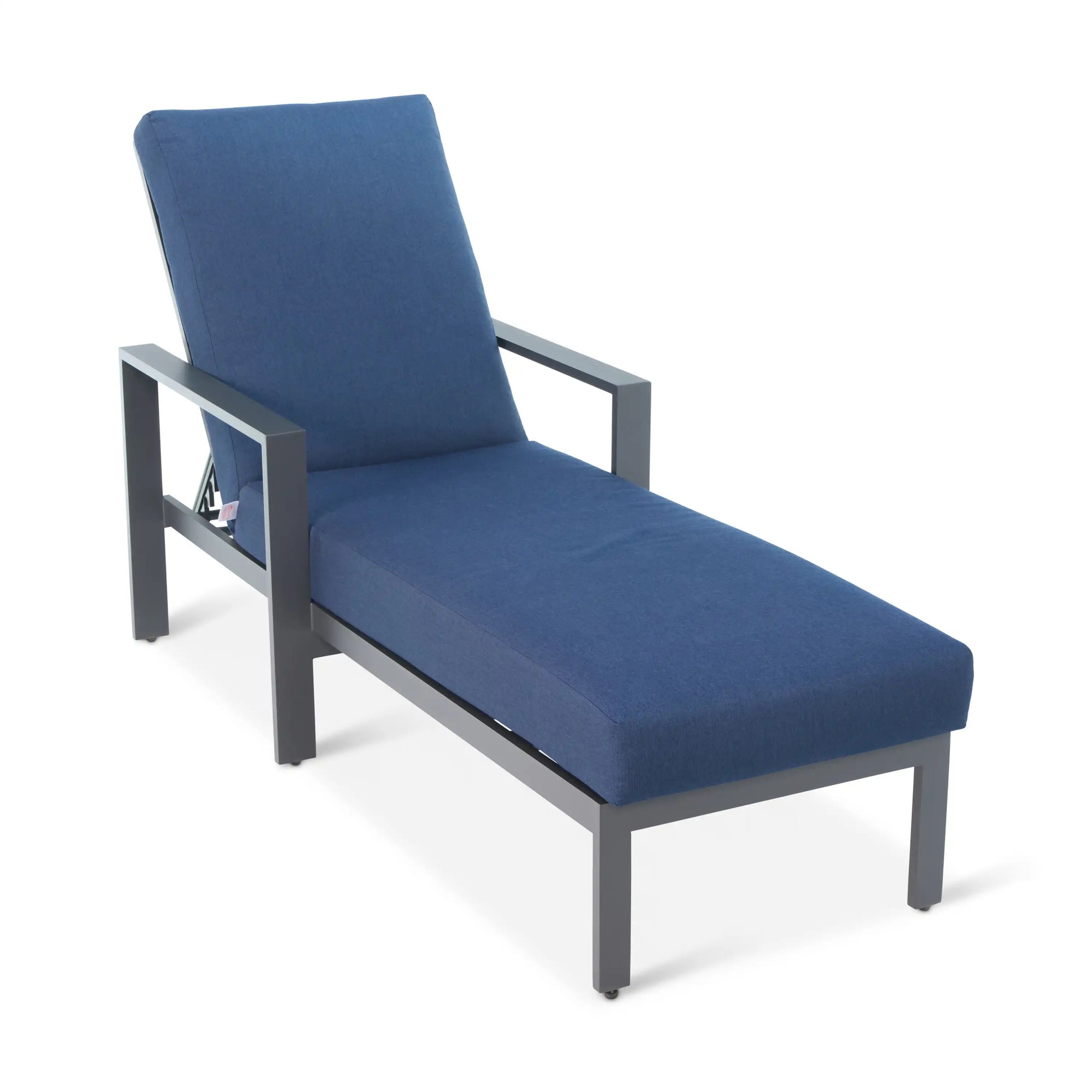 Newport Grey Chaise Lounge