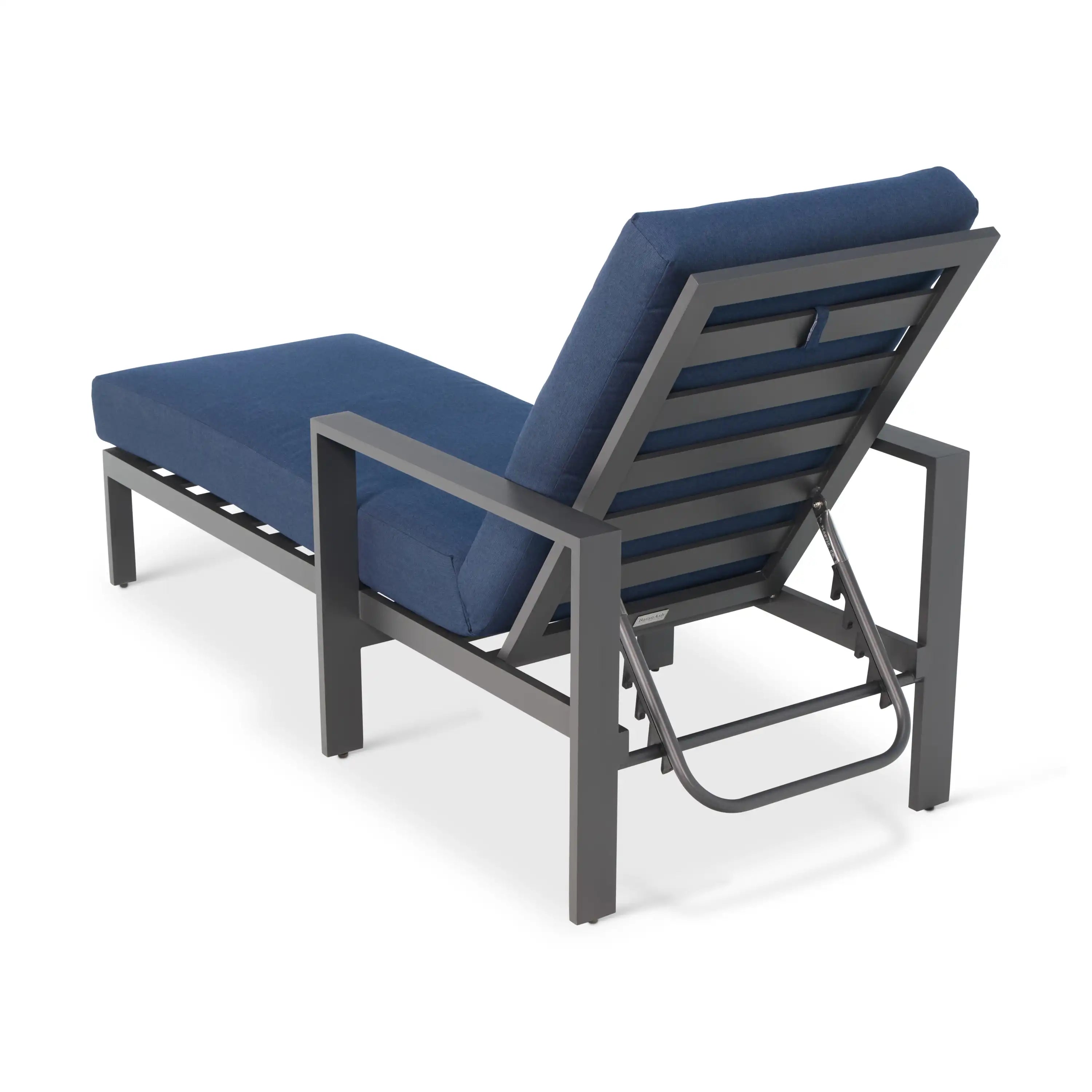 Newport Grey Chaise Lounge - WaterTrendsStore
