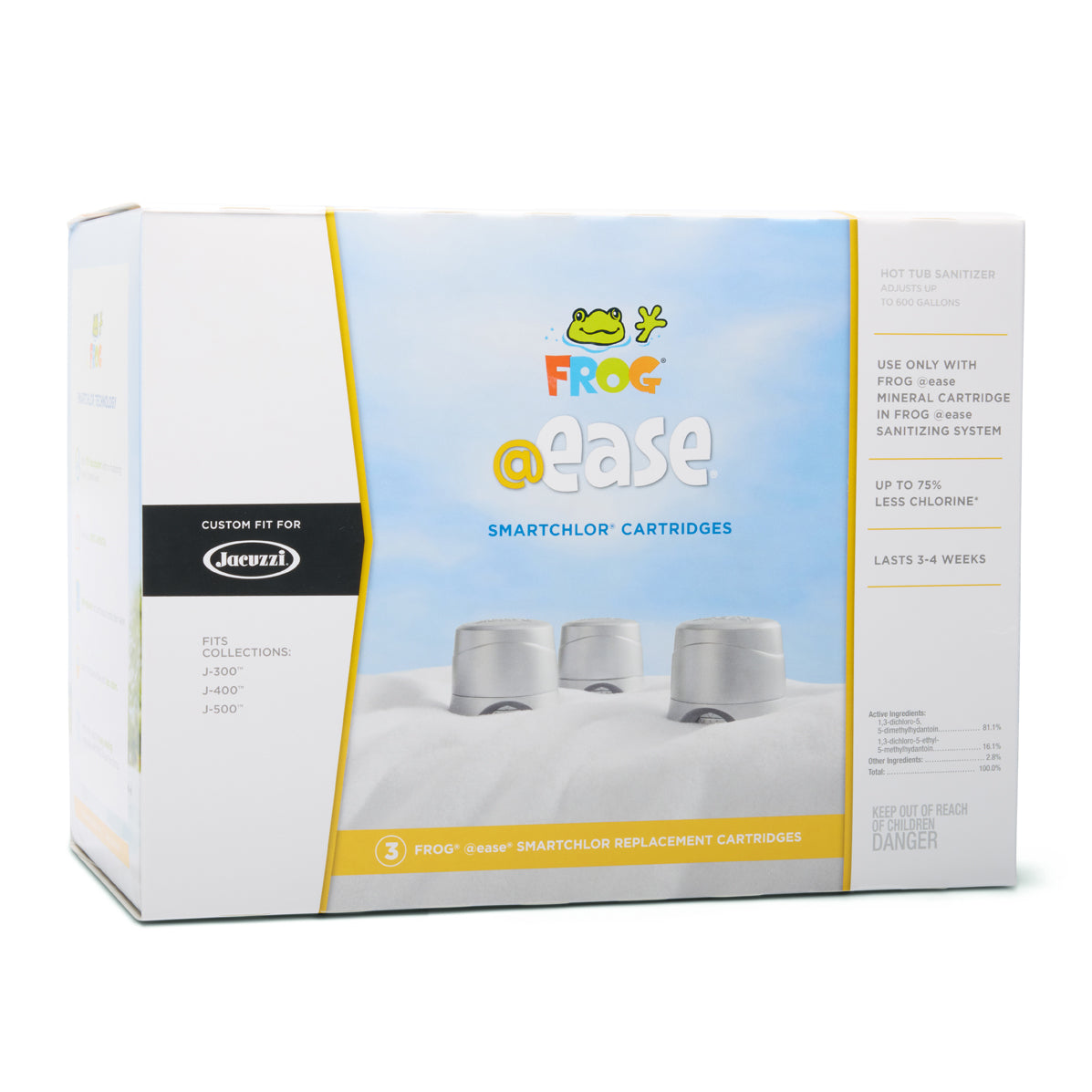 Jacuzzi® & Sundance® Frog @Ease Smart Chlorine Replacement Cartridges (3 Pack) - WaterTrendsStore